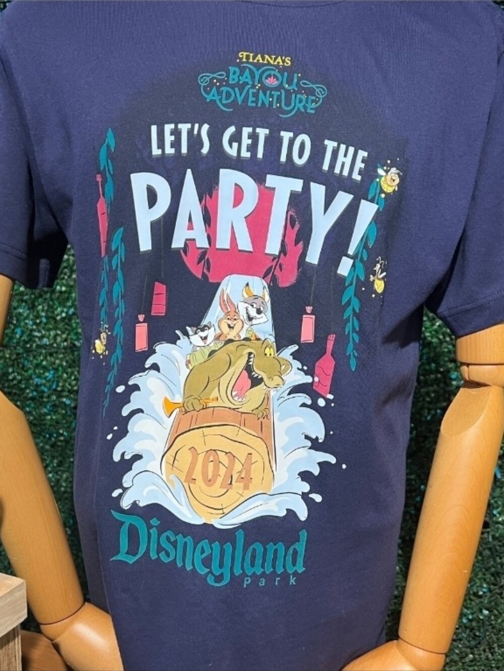 DisneyParks Disneyland Tiana's Bayou Adventure Let's Get to the Party Sz XL NWT